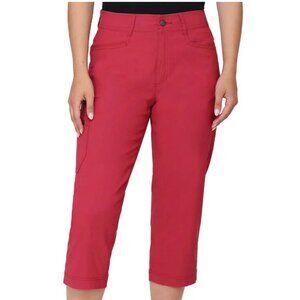 Sierra Designs Hiking Tech Capris in Rasperry Red, 8